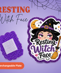 Dead Tired - Badge Reel - rae & grace - Interchangeable Plate Only
