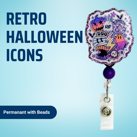 Retro Halloween Icons - Badge Reel