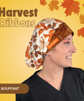 Harvest Ribbons - Scrub Cap - rae & grace - Bouffant