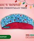 Roc N Round The Christmas Tree - Scrub Cap - rae & grace - Bouffant