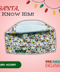Santa I Know Him - Scrub Cap - rae & grace - Euro - Accent Top