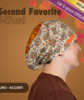 Fall Is My Second Favorite F-Word - Scrub Cap - rae & grace - Euro - Accent Top