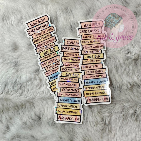 Stack of Smut - Sticker