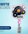 Swiftie Records - Badge Reel - rae & grace - Permanent/Beads