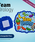 Team Urology - Badge Reel - rae & grace - Interchangeable Plate Only