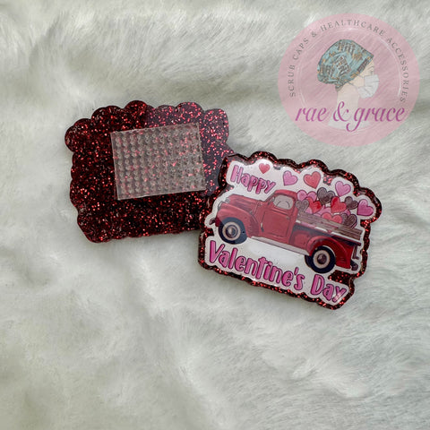 Valentines Truck - Badge Reel