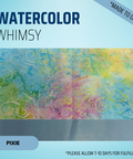 Watercolor Whimsy - Scrub Cap - rae & grace - Pixie - *Made to order