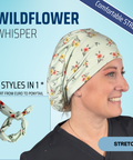 Wildflower Whisper - Scrub Cap - rae & grace - Stretch