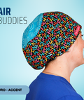 Air Buddies  - Scrub Cap - rae & grace - Euro - Accent Top