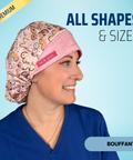 All Shape And Sizes - Scrub Cap - rae & grace - Bouffant