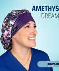 Amethyst Dreams - Scrub Cap - rae & grace - Bouffant