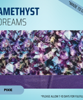 Amethyst Dreams - Scrub Cap - rae & grace - Pixie - Made to order Please allow 7-10 days for fulfillment.