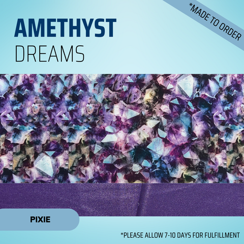 Amethyst Dreams - Scrub Cap - rae & grace - Pixie - Made to order Please allow 7-10 days for fulfillment.