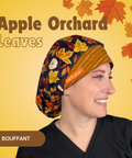 Apple Orchard Leaves - Scrub Cap - rae & grace - Bouffant