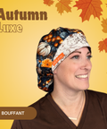 Autumn Luxe  - Scrub Cap - rae & grace - Bouffant