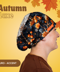 Autumn Luxe  - Scrub Cap - rae & grace - Euro - Accent Top