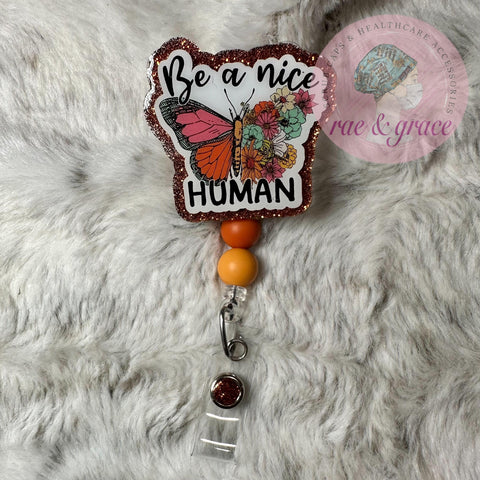 Be A Nice Human - Badge Reel