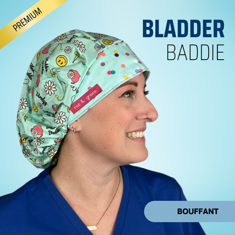 Bladder Baddie - Scrub Cap - rae & grace - Bouffant