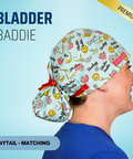 Bladder Baddie - Scrub Cap - rae & grace - Ponytail - Matching Top