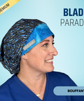 Blade Parade  - Scrub Cap - rae & grace - Bouffant