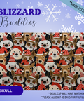Blizzard Buddies - Scrub Cap - rae & grace - Skull Cap - Made to order Please allow 7-10 days for fulfillment.