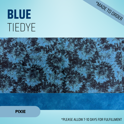 Blue Tiedye - Scrub Cap - rae & grace - Pixie - *Made to order