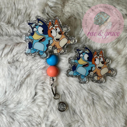 Bluey & Bingo - Badge Reel