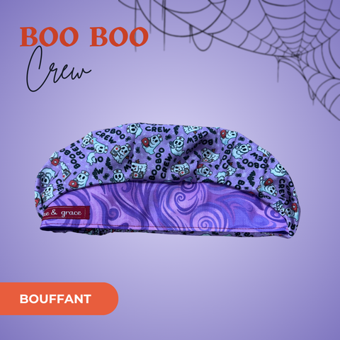 Boo Boo Crew - Scrub Cap - rae & grace - Bouffant