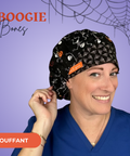Boogie Bones  - Scrub Cap - rae & grace - Bouffant