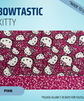 Bowtastic Kitty - Scrub Cap - rae & grace - Pixie - *Made to order