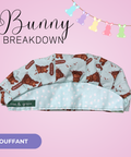 Bunny Breakdown - Scrub Cap - rae & grace - Bouffant