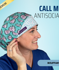 Call Me Antisocial - Scrub Cap - rae & grace - Bouffant