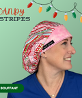 Candy Stripes - Scrub Cap - rae & grace - Bouffant