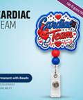 Cardiac Team - Badge Reel - rae & grace - Permanent/Beads