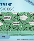Cement Psychosis - Scrub Cap - rae & grace - Pixie - Made to order Please allow 7-10 days for fulfillment.