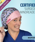 Certified Surgeon Mindreader - Scrub Cap - rae & grace - Bouffant