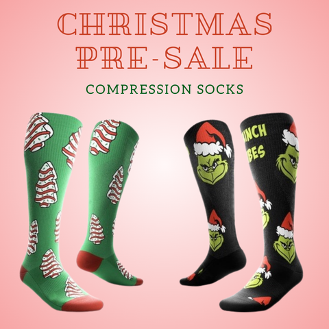 Christmas Compression Socks [Presale Order] - Please read description