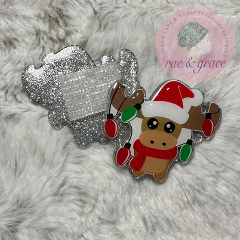 Christmas Moose - Badge Reel