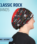 Classic Rock Bands - Scrub Cap - rae & grace - Euro - Accent Top