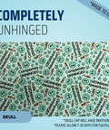 Completly Unhinged - Scrub Cap - rae & grace - Skull Cap - *Made to order