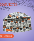 Coquette And Creepy - Scrub Cap - rae & grace - Euro - Matching Top