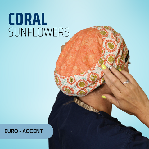 Coral Sunflowers