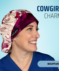 Cowgirl Charm - Scrub Cap - rae & grace - Bouffant