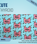 Cute Thyroid - Scrub Cap - rae & grace - Skull Cap - *Made to order