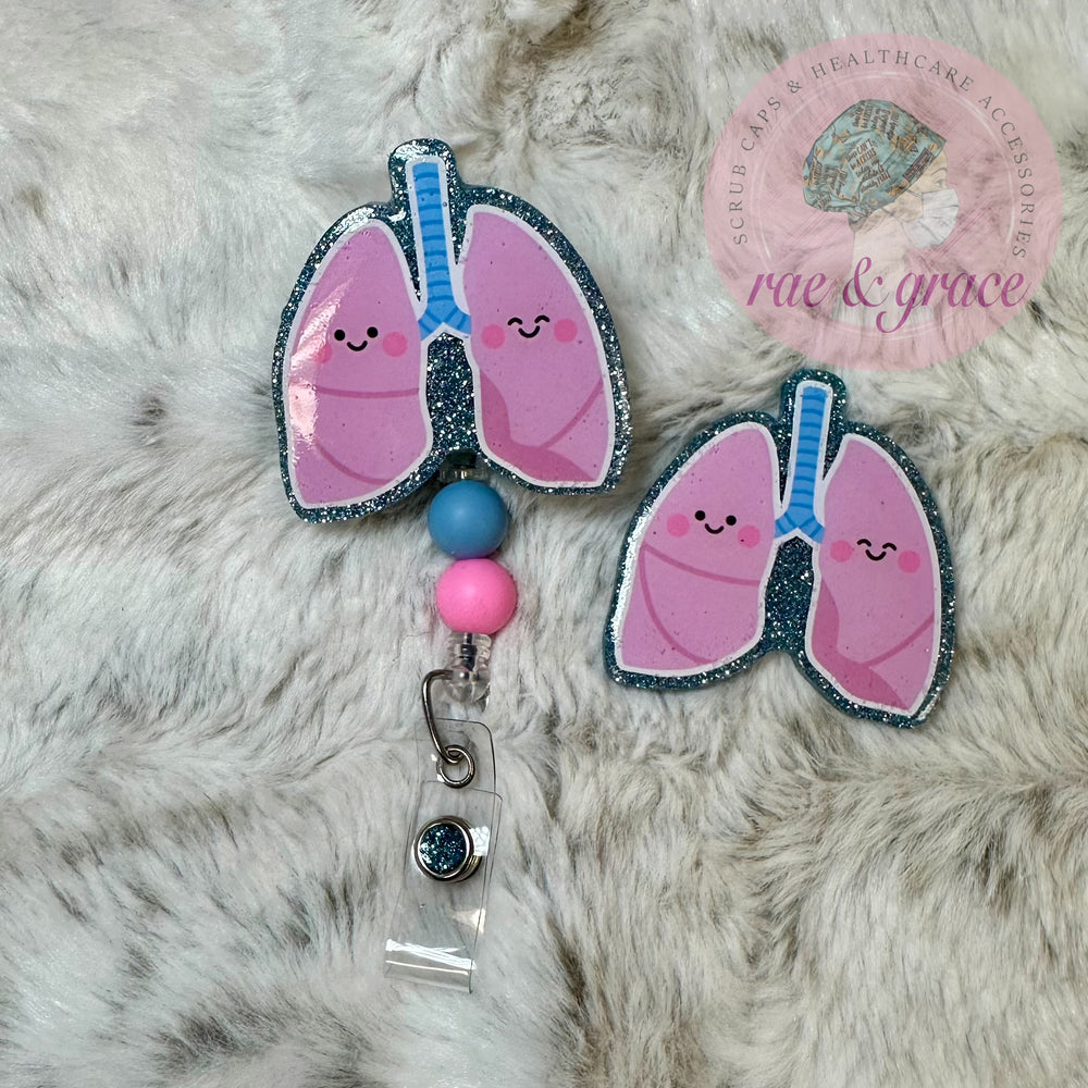 Cute Lungs - Badge Reel