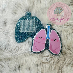 Cute Lungs - Badge Reel