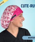Cute-Rus - Scrub Cap - rae & grace - Bouffant