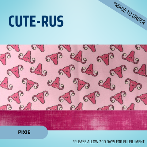 Cute-Rus - Scrub Cap - rae & grace - Pixie - *Made to order