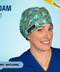 Dam It - Scrub Cap - rae & grace - Euro - Matching Top