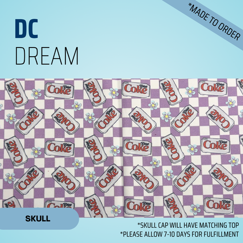 Dc Dream - Scrub Cap - rae & grace - Skull Cap - *Made to order